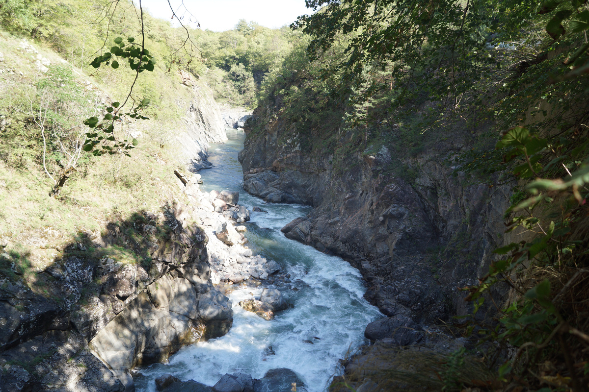 Каньон реки Белой, Адыгея