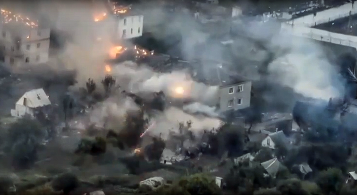 Женская колония в августе месяце, фото из вражеского ресурса. 