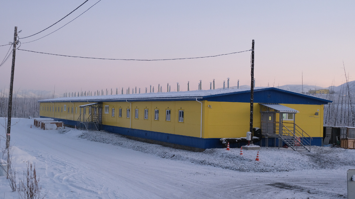 Тарынский ГОК, Республика Саха (Якутия). Общежитие повышенной комфортности на 100 человек. Производство «САВА СЕРВИС» г. Братск