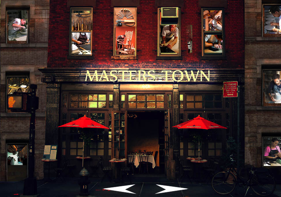 среда виртуального города мастеров