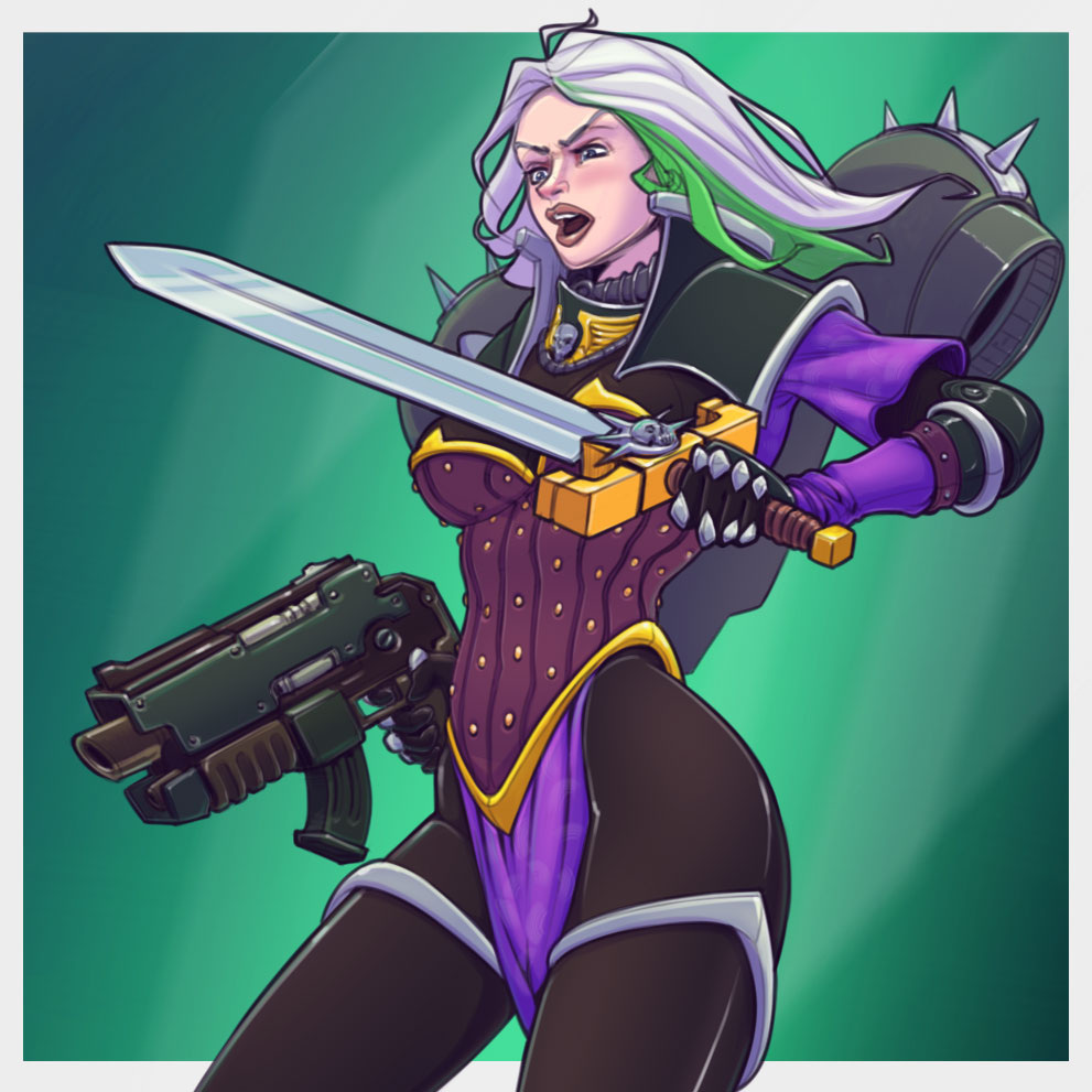 Сёстры Битвы (Адепта Сороритас) — элитное боевое подразделение Экклезиархии в мире Warhammer 40000.