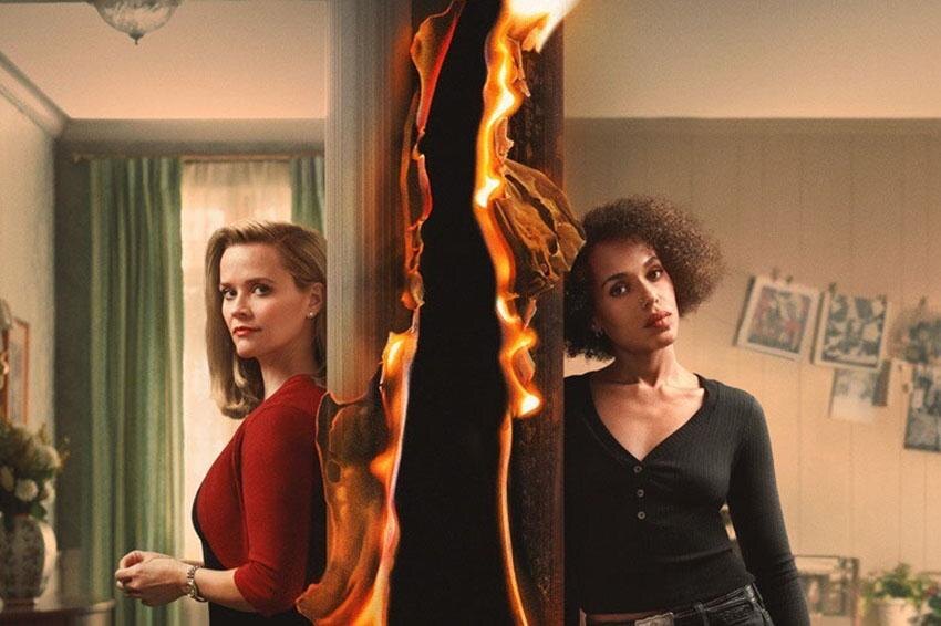 Постер к сериалу "И повсюду тлеют пожары" 