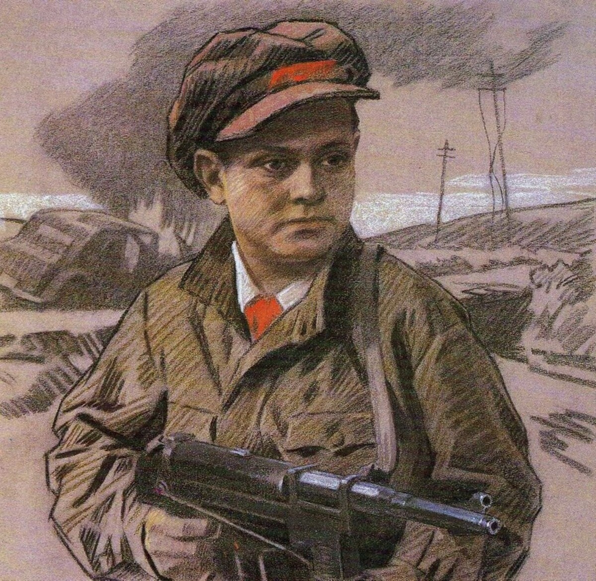 Лёня Голиков. ( Изображение из просторов интернета)