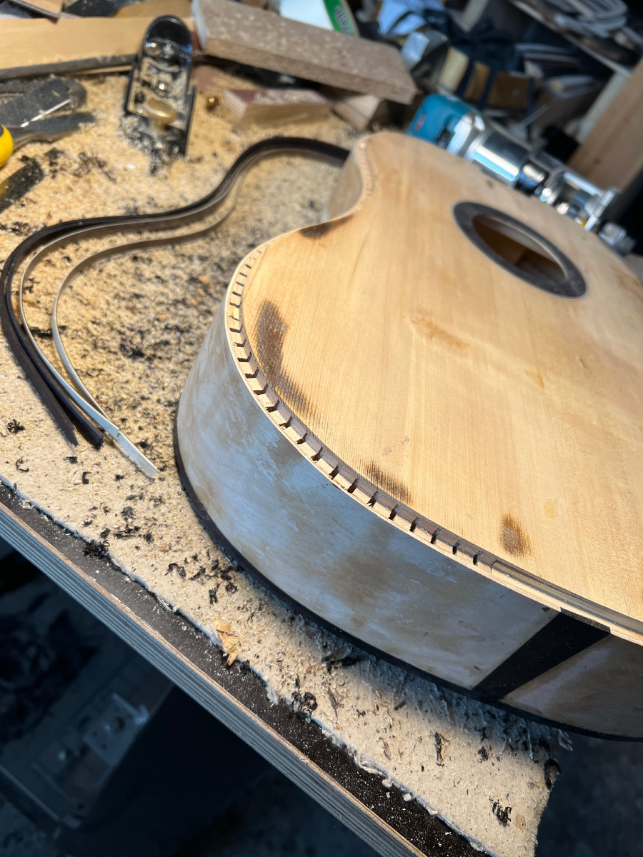 В процессе реставрации