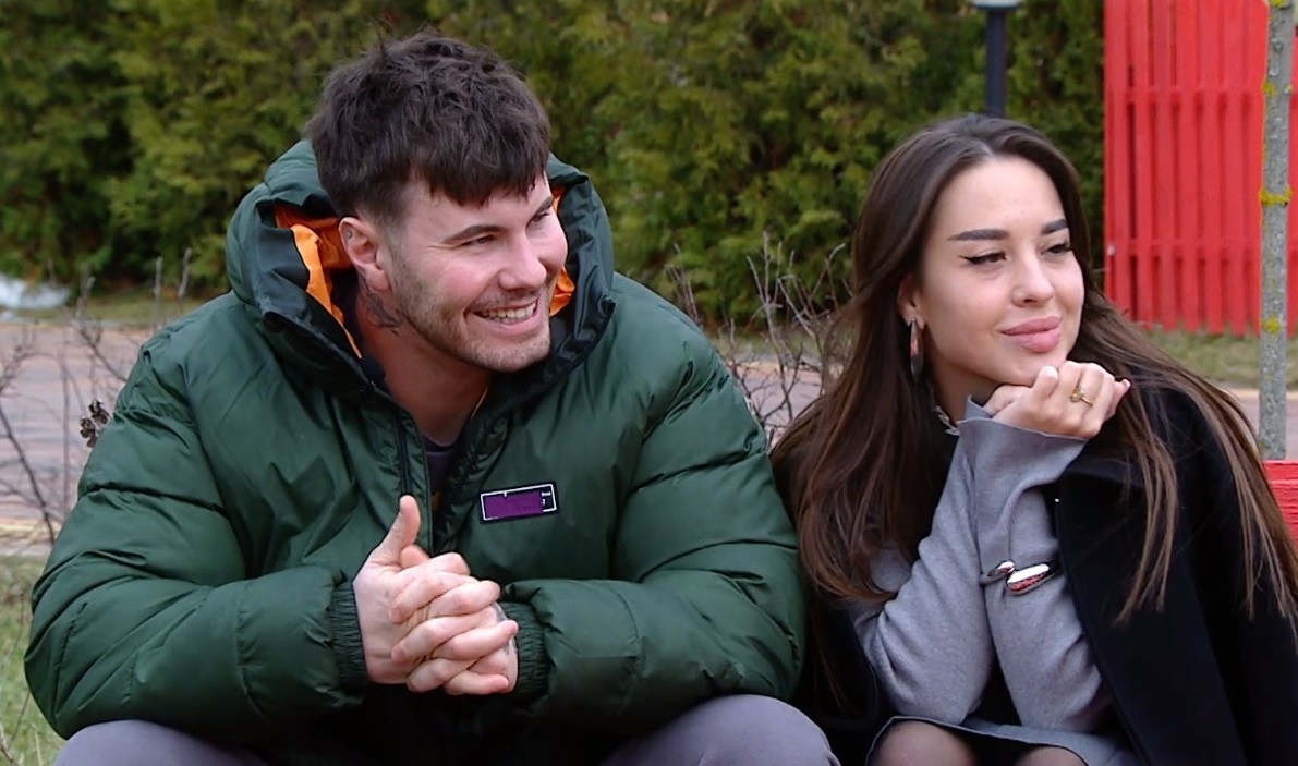 Сергей Хорошев и Евгения Дорожкина (фото из эфира на «Okko»)