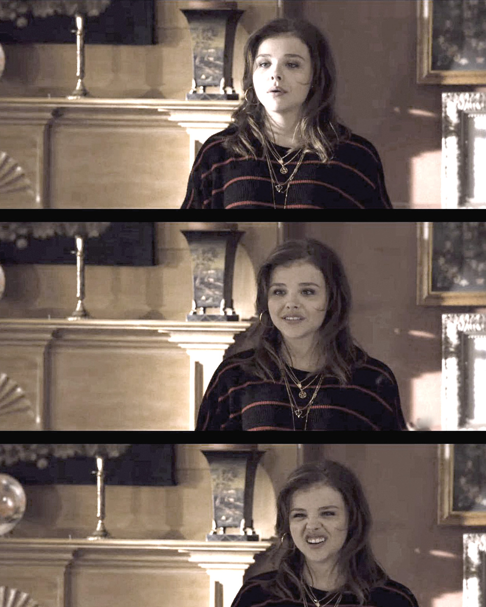 Хлоя Мерц в рли Диондры в фильмы "Темные тайны"