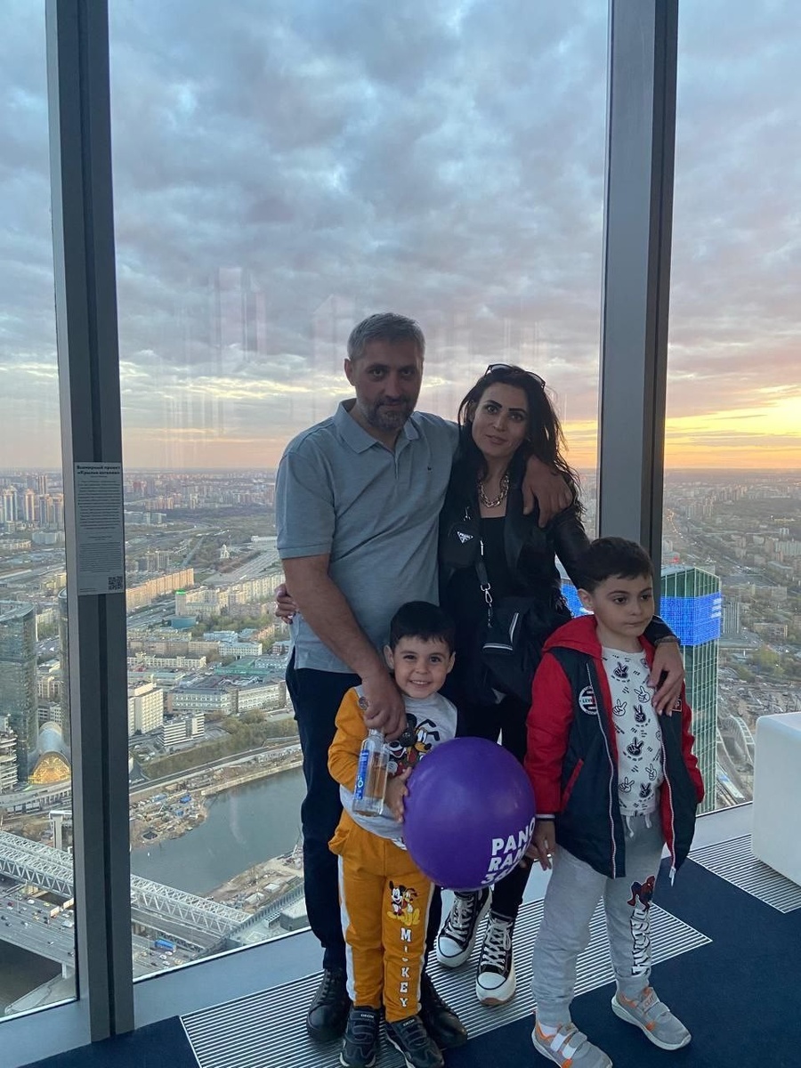 Фото Марины с семьёй