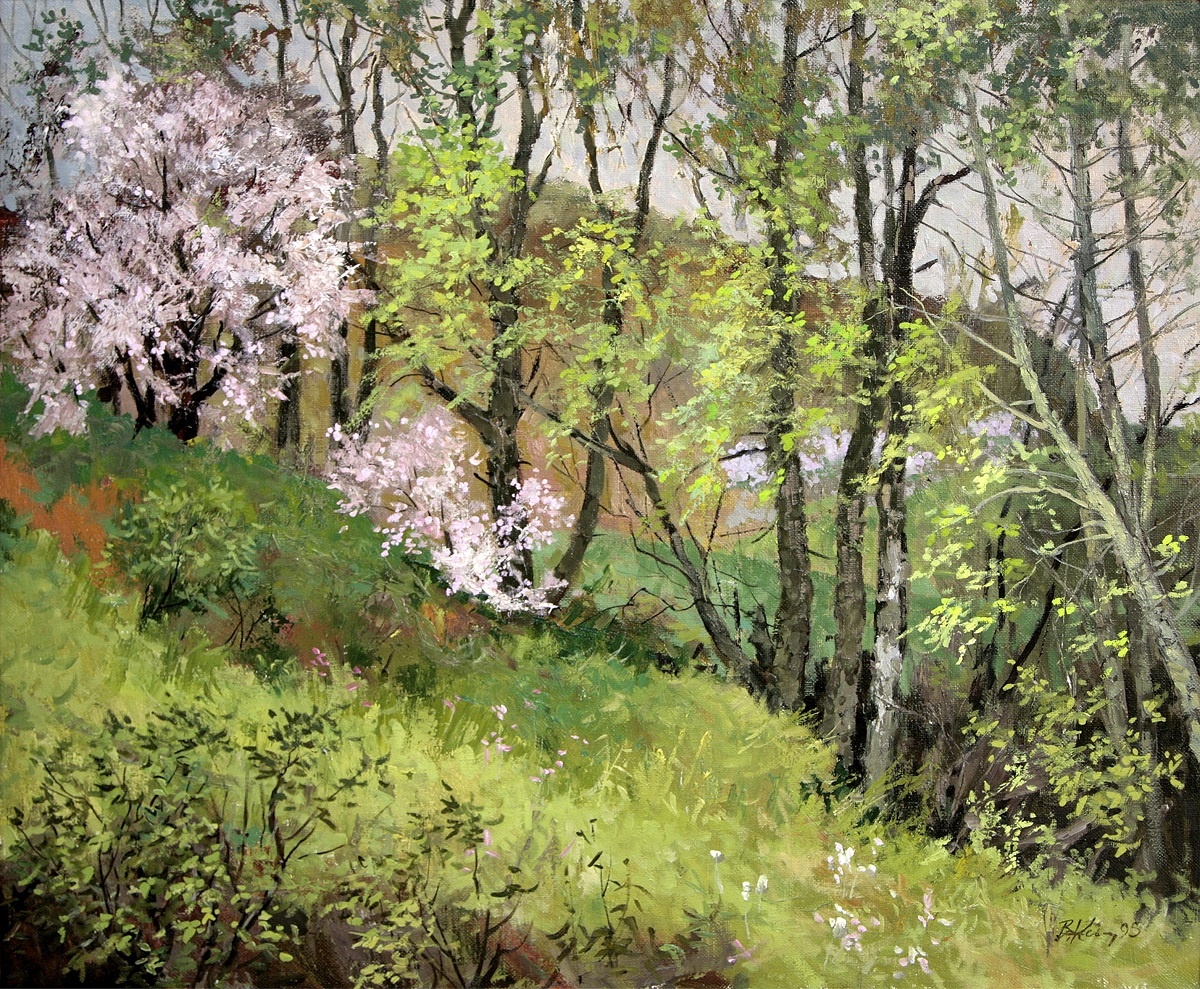 Калинин В. Д. Весны творенье 1995 холст, масло