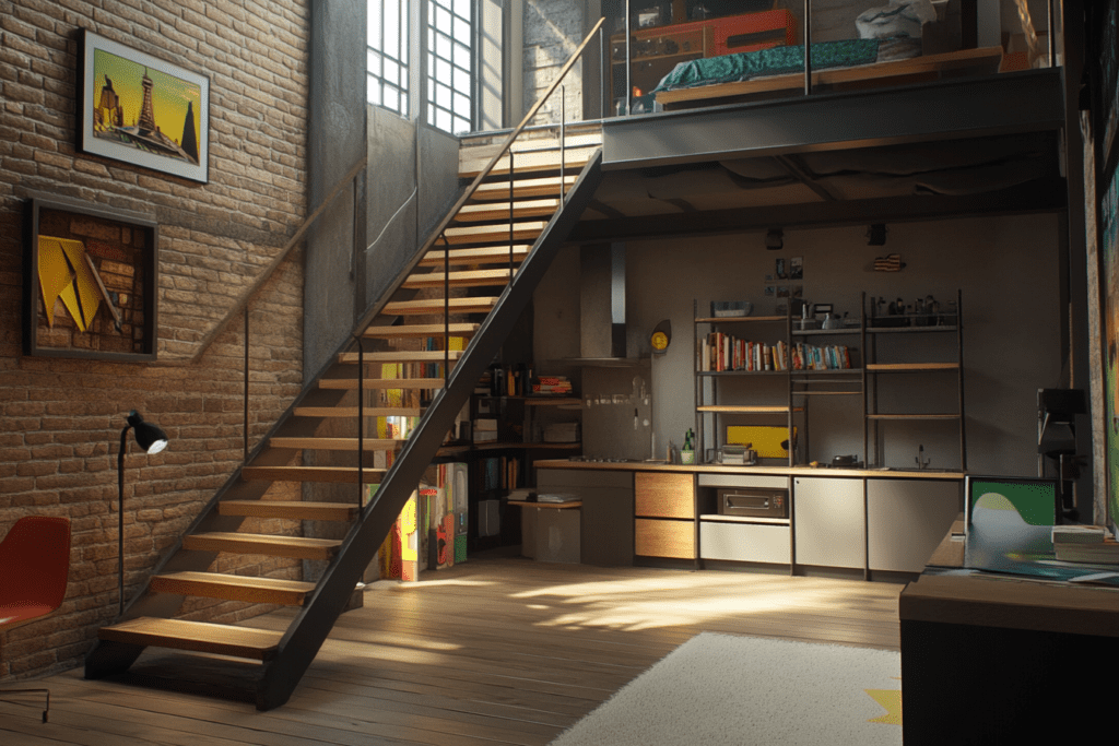    Лестницы на металлокаркасе с дубовыми ступенями: надежность, стиль и долгожительство для вашего интерьера в Уфе от ЗМК-Зенит ZMK-ZENIT