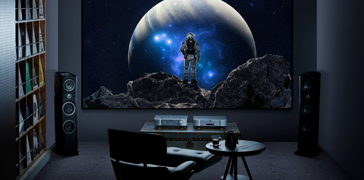 Домашний кинозал с проектором BenQ