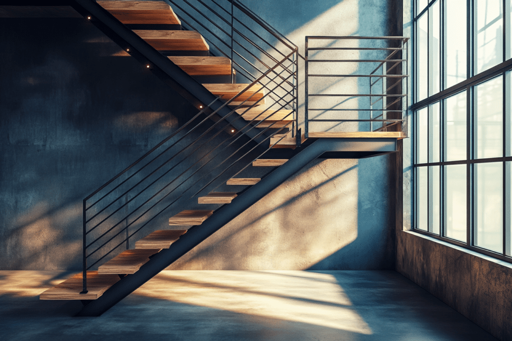    Лестницы на металлокаркасе для стильного лофт-интерьера в Уфе: практическое руководство и примеры дизайна ZMK-ZENIT