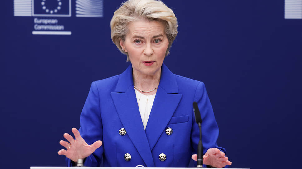 Глава Еврокомиссии Урсула фон дер Ляйен.📷Фото: Yves Herman / Reuters