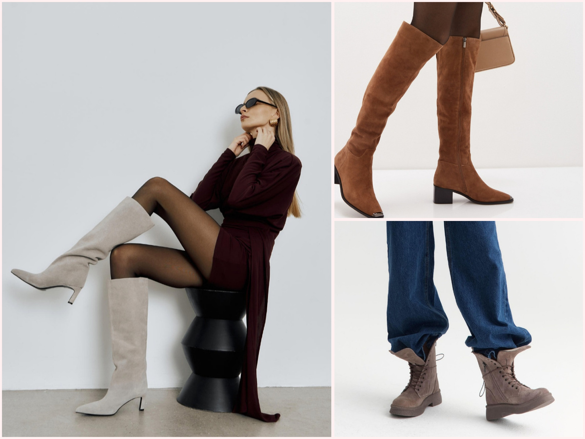 На все модели с фотографий оставила ссылки с Lamoda - именно там их можно заказать с примеркой перед покупкой