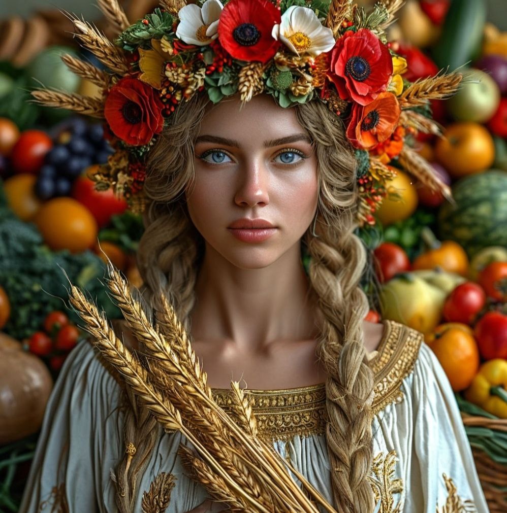 Богиня земледелия и плодородия
