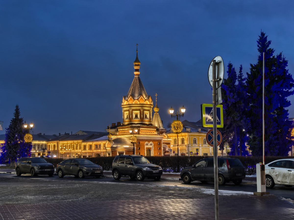 Часовня Александра Невского в Ярославле. Фото автора