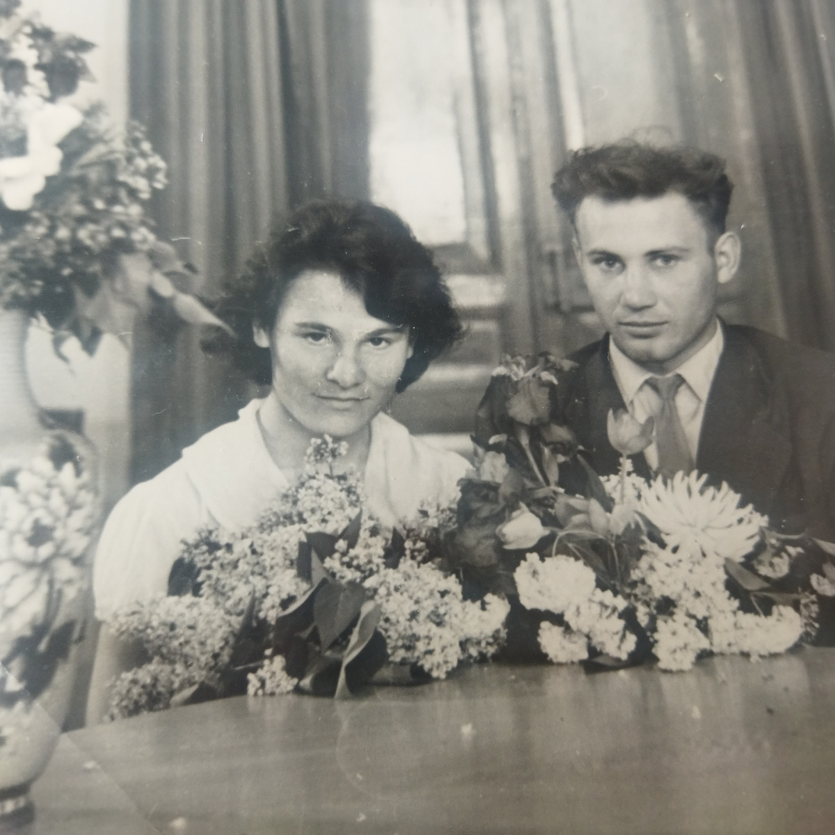 Мои родители в день бракосочетания