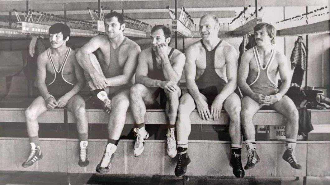 Слева направо Павел Пинигин, Сослан Андиев, Анатолий Прокопчук, Иван Ярыгин, Владимир Юмин. Фото Арсена Зверева.