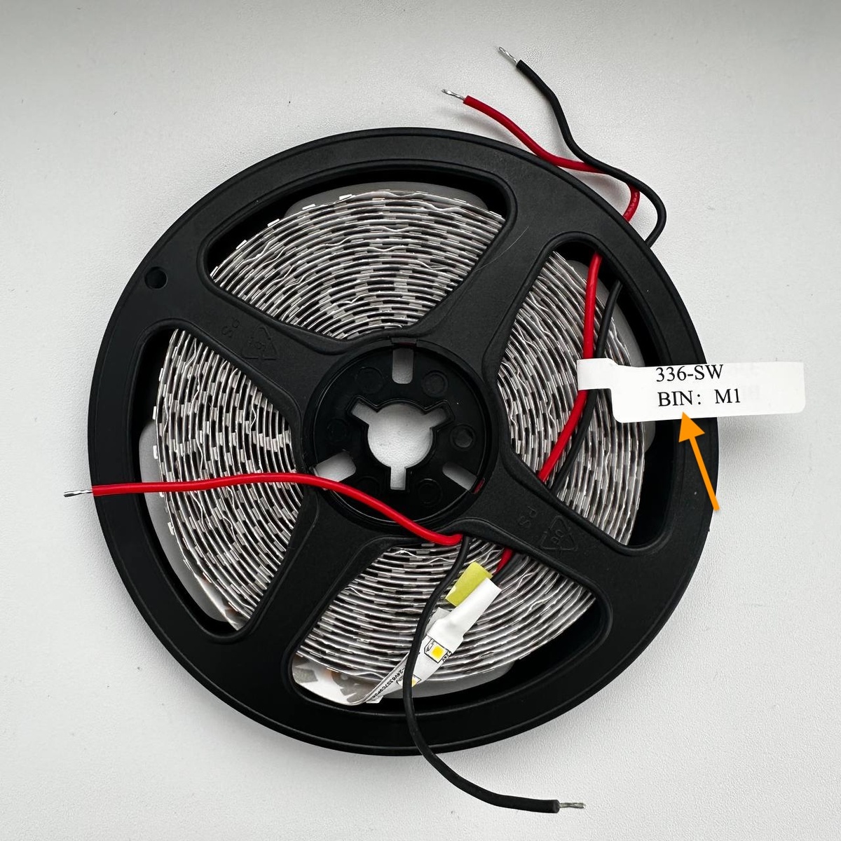 Пример маркировки BIN на разных LED лентах