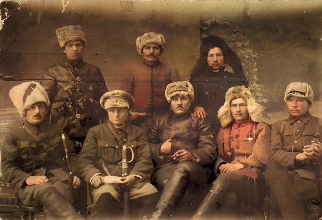 Сибирские "красные партизаны" времён Гражданской войны