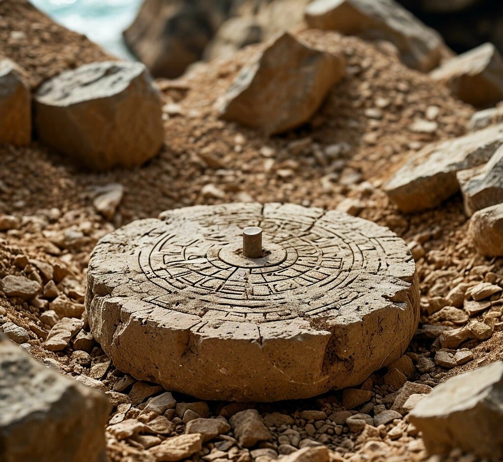 Измельчен, а порошок высыпан в Средиземное море