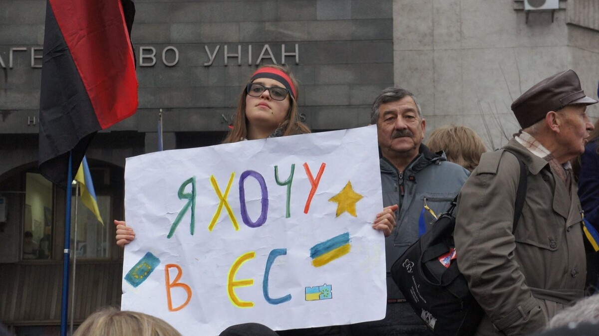    Майдан 2014 года. Киев / Источник: (cc) spoilt.exile