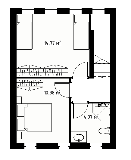 План второго этажа