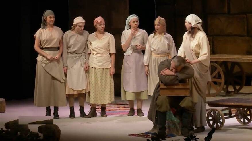 «Поминальная молитва» Приморского академического театра имени Максима Горького (Владивосток)