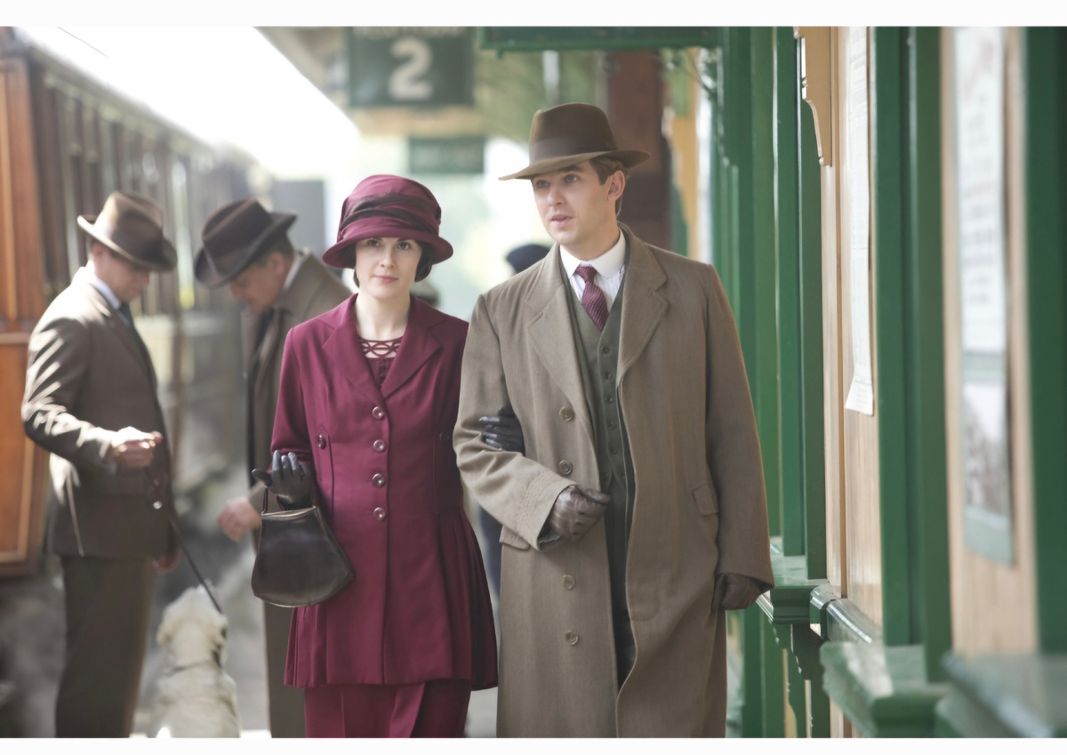 Кадр из сериала "Аббатство Даунтон" (прод. Джулиан Феллоуз)