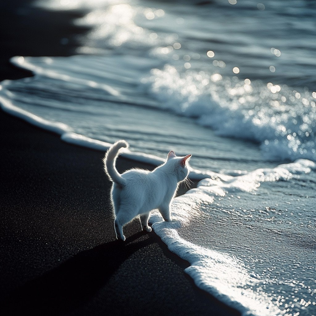 Котик пошел топиться.