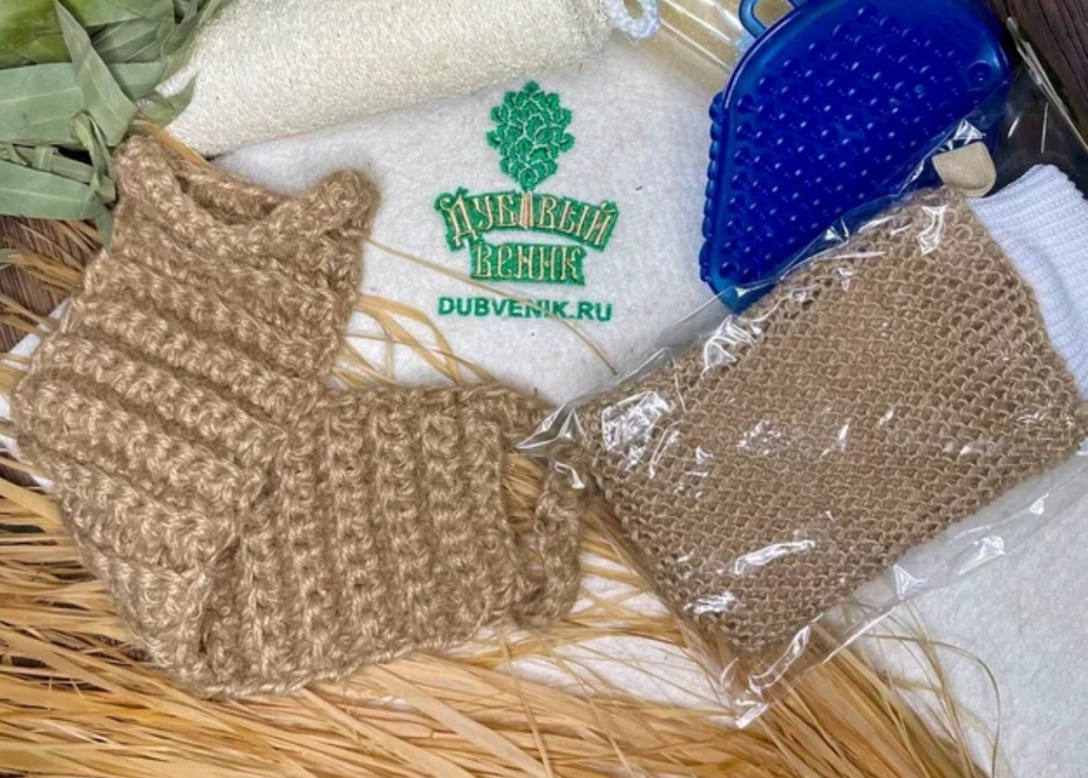 Джутовые мочалки от DUBVENIK.RU