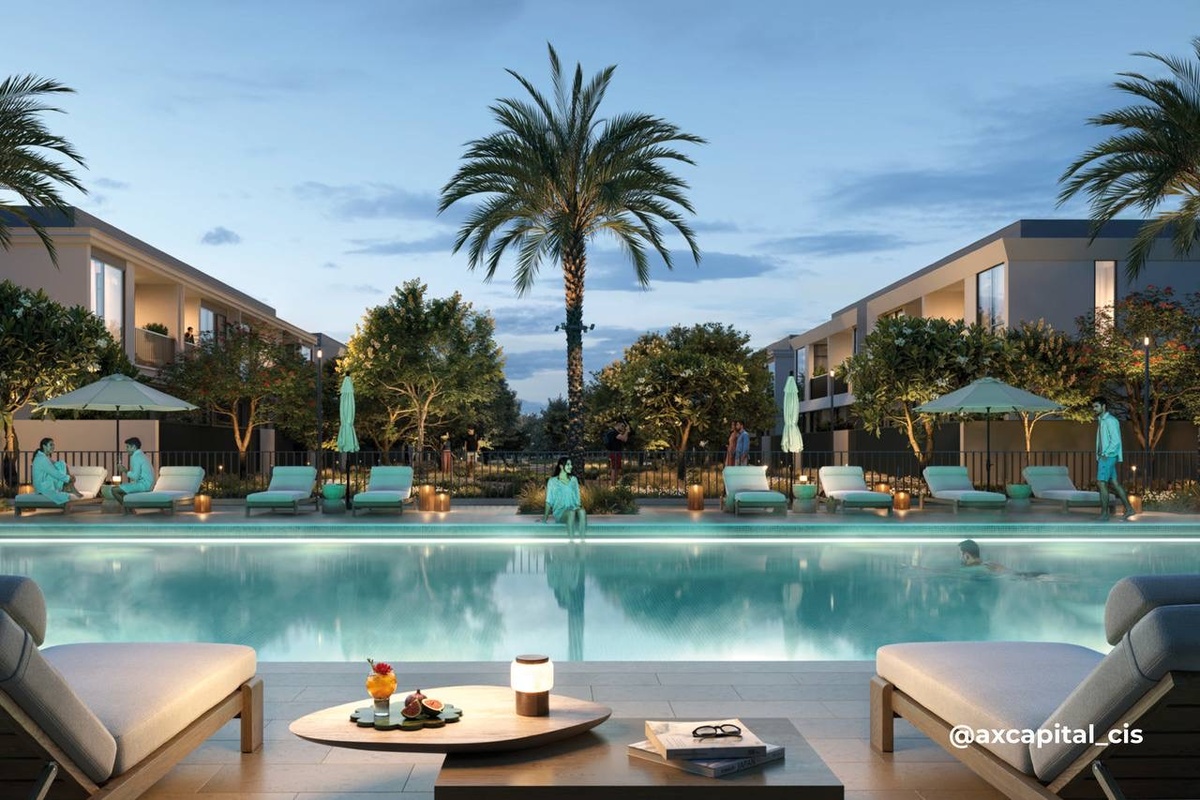 Бассейн с зонами отдыха