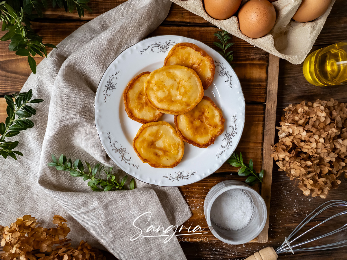 Оладьи с сыром 