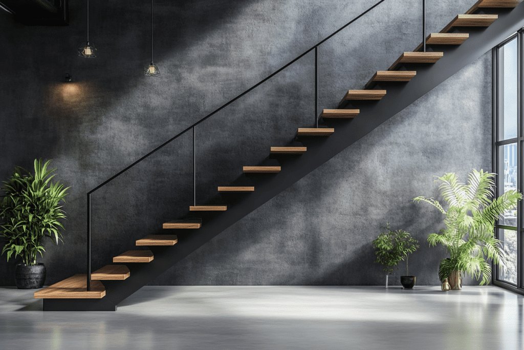    Лестницы и лазерные перила для лофт-интерьера: как создать уникальный стиль с ZMK-Zenit в Уфе ZMK-ZENIT