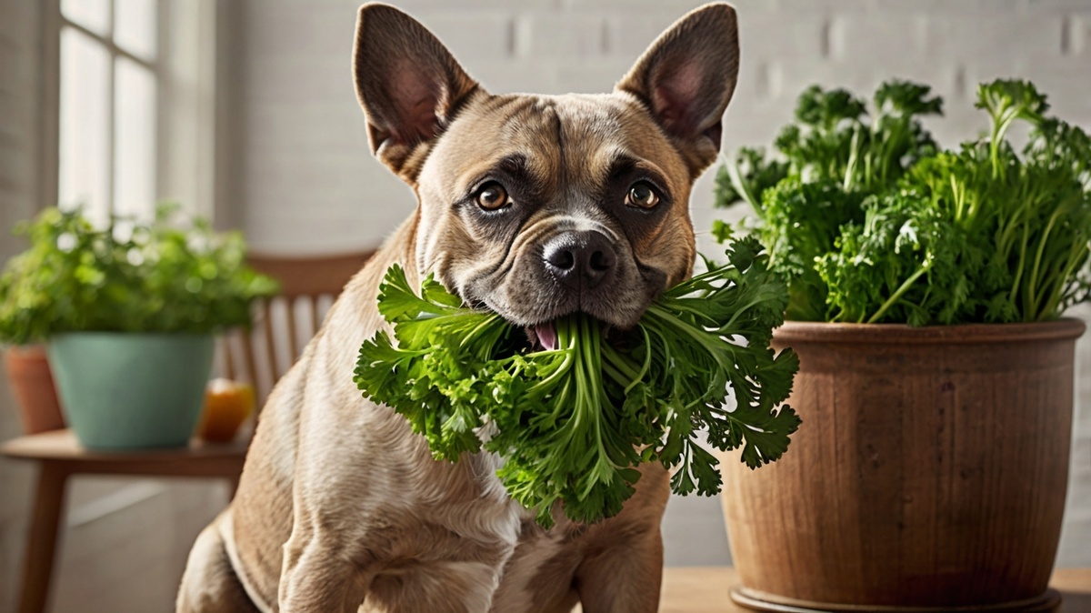 Петрушка не только улучшает дыхание, но и может стать любимым лакомством вашего питомца