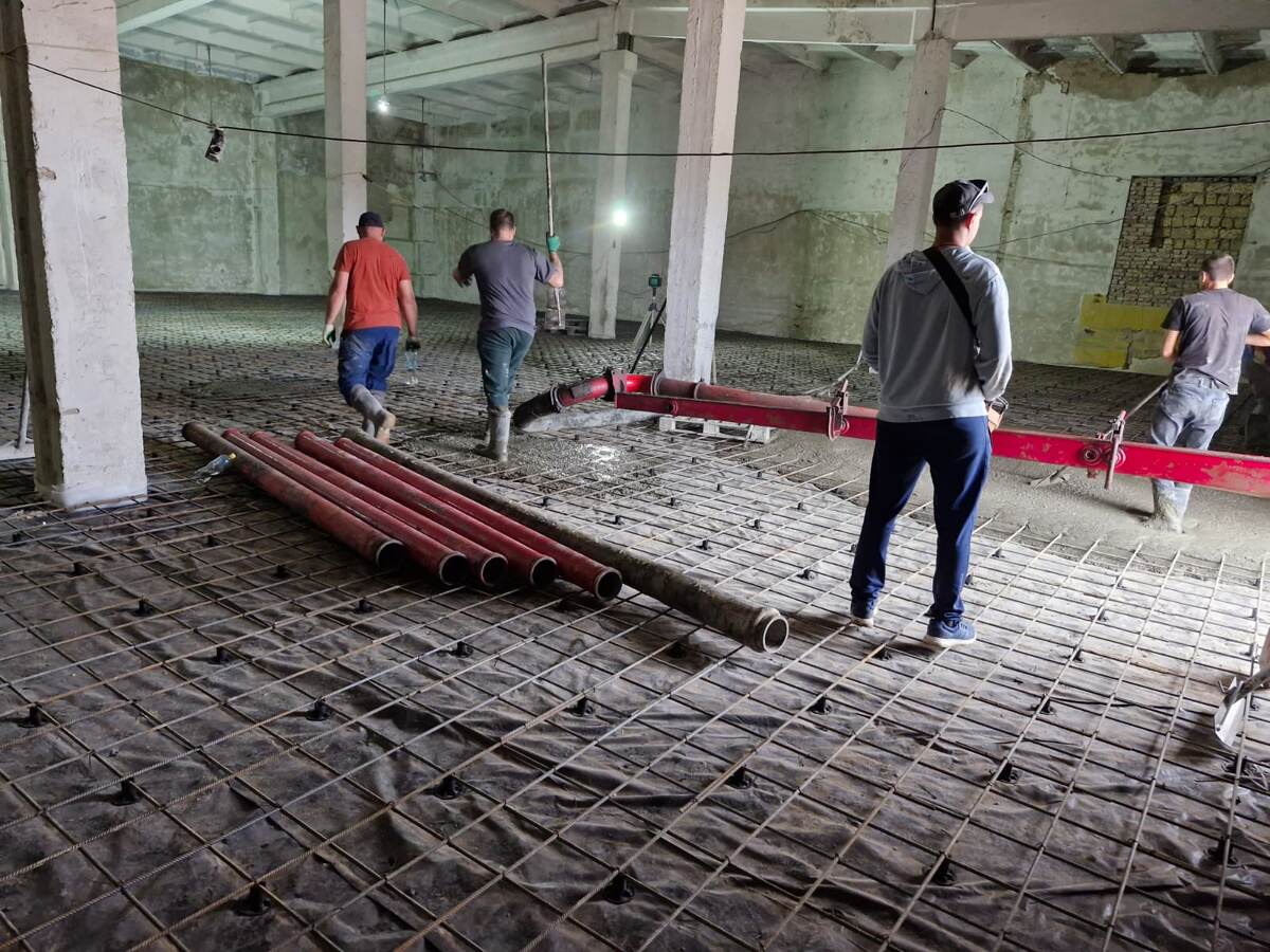 Строительство овощехранилища