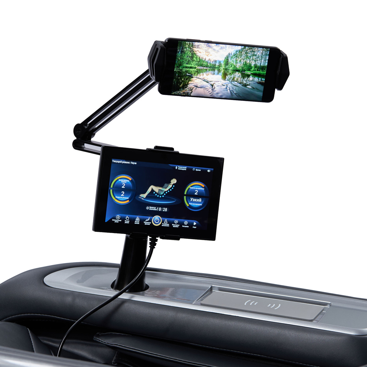 Мониторинг здоровья в кресле Senzo Riko