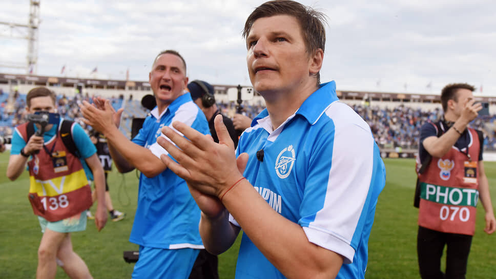 Андрей Аршавин (в центре).📷Фото: Александр Коряков / Коммерсантъ