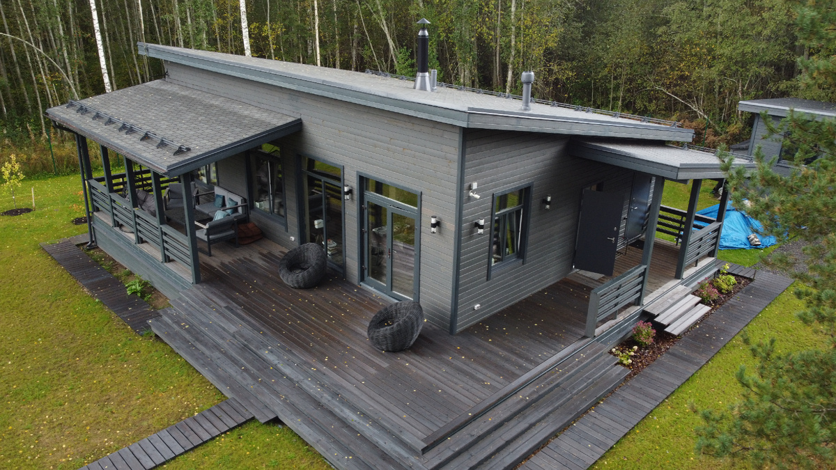 Каркасный дом от СК "УтКи"