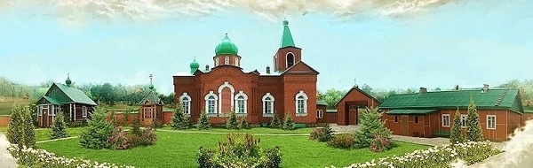  Свято-Троицкой Всецарицынский мужской монастырь в селе Тарасково под Новоуральском