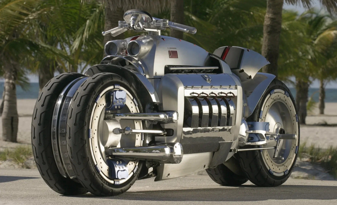 1. Dodge Tomahawk – 613 км/ч
