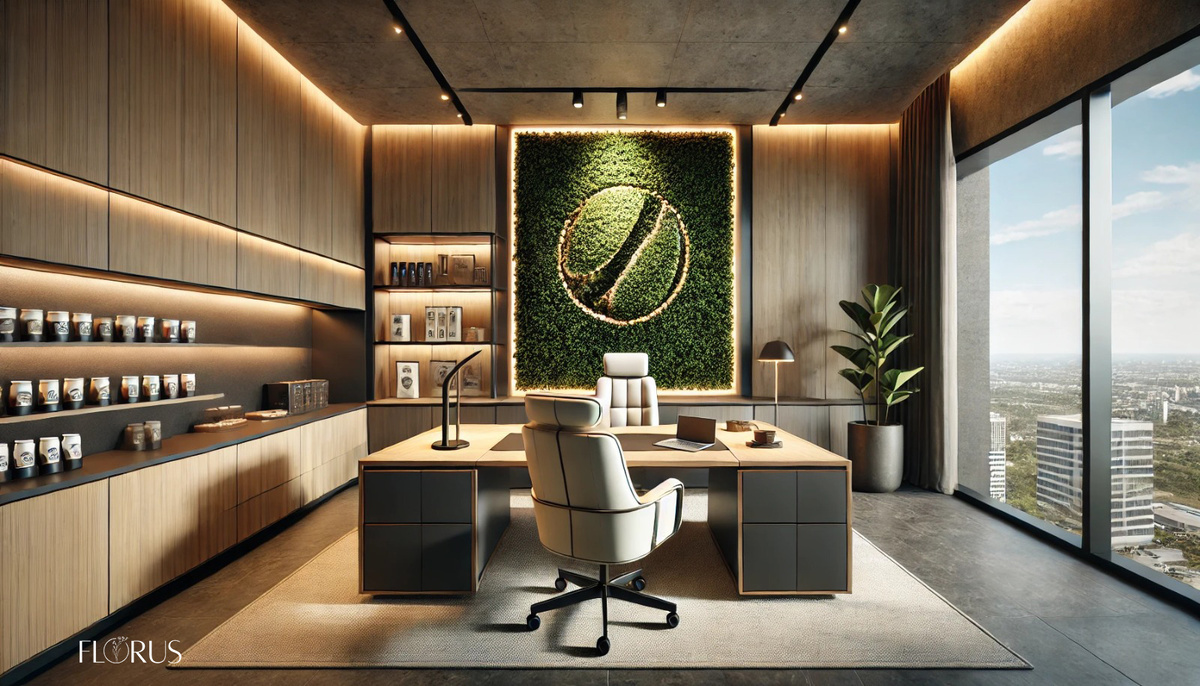 Кабинет директора сети кофеен