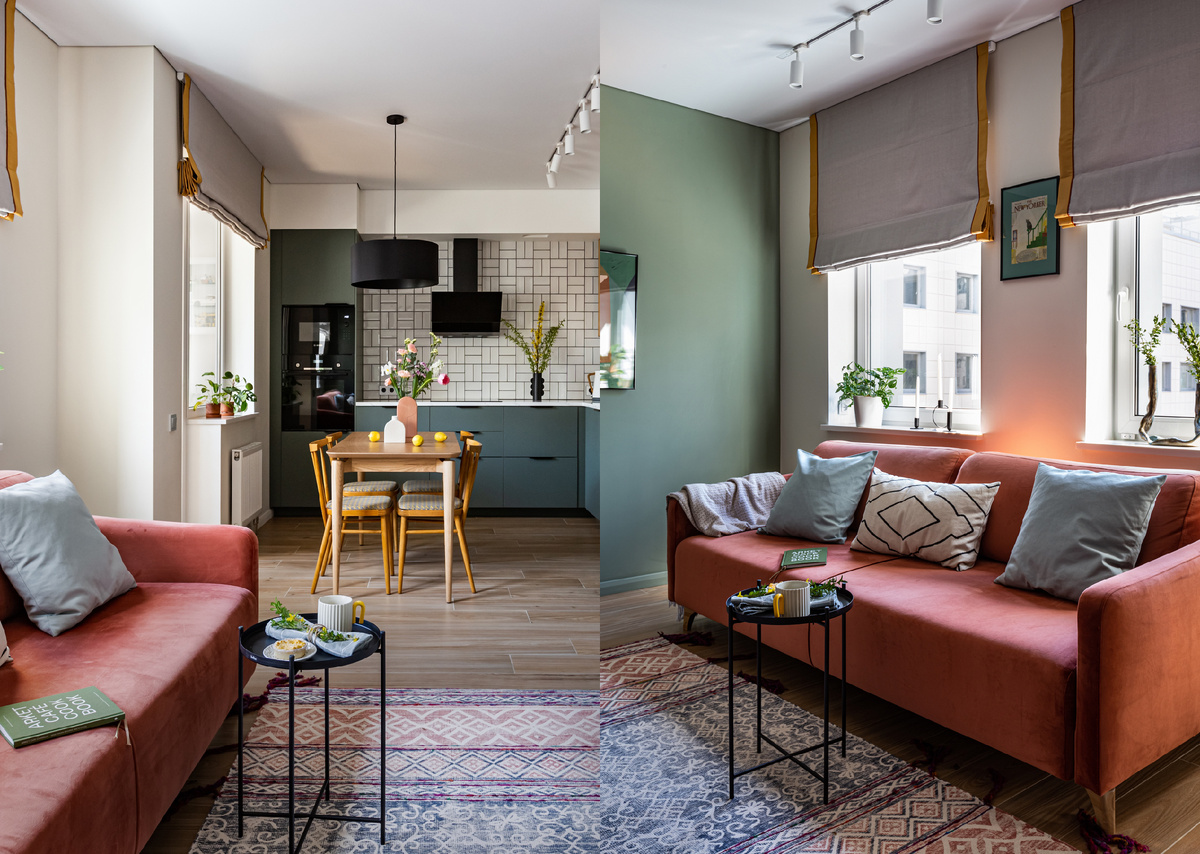 Краска Swiss Lake в оттенках SL-0087 Romantique и SL-2407 Forest Spring