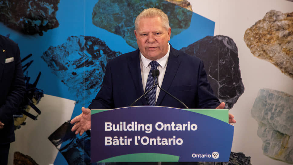 Онтарио Даг Форд.📷Фото: Carlos Osorio / Reuters