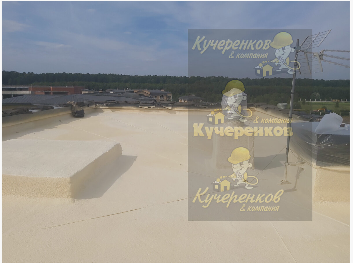 Утеплитель напыляемый жля крыш кровель 