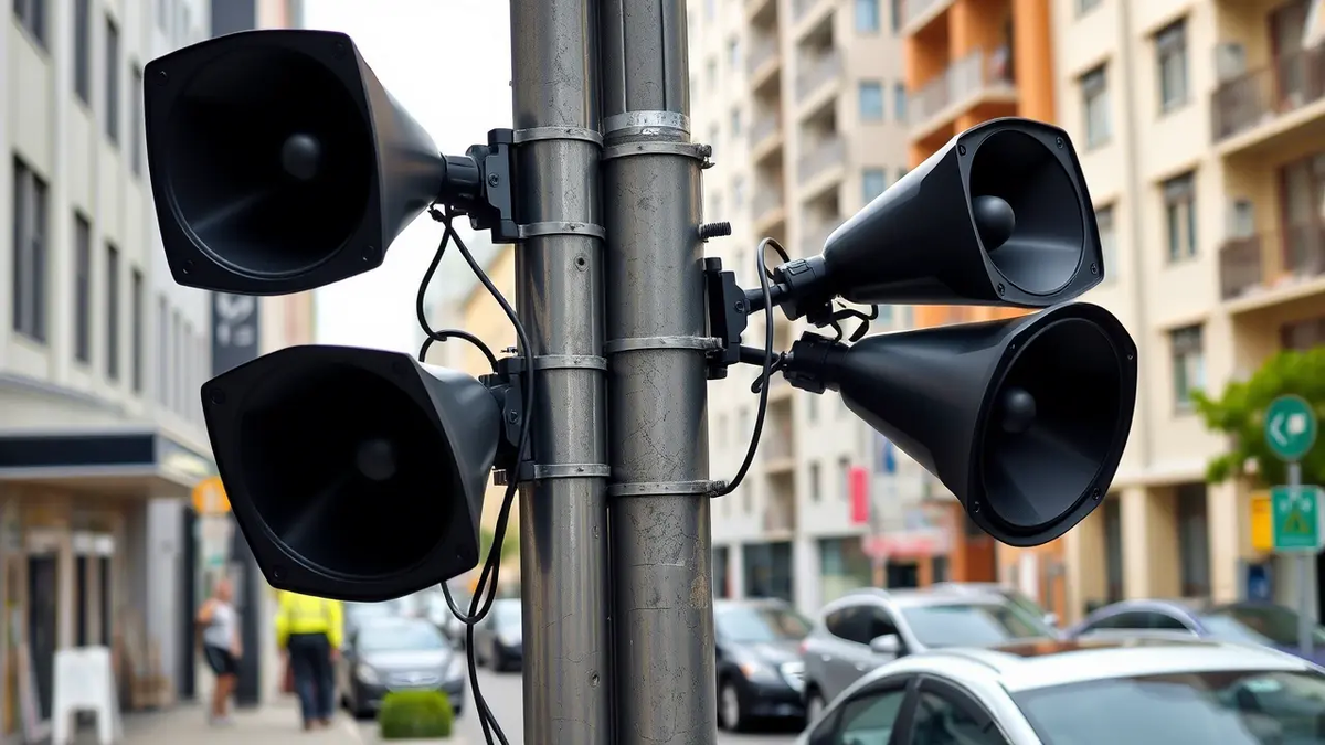 МЧС проведёт плановую проверку сирен в городах 5 марта. Фото: нейросеть  