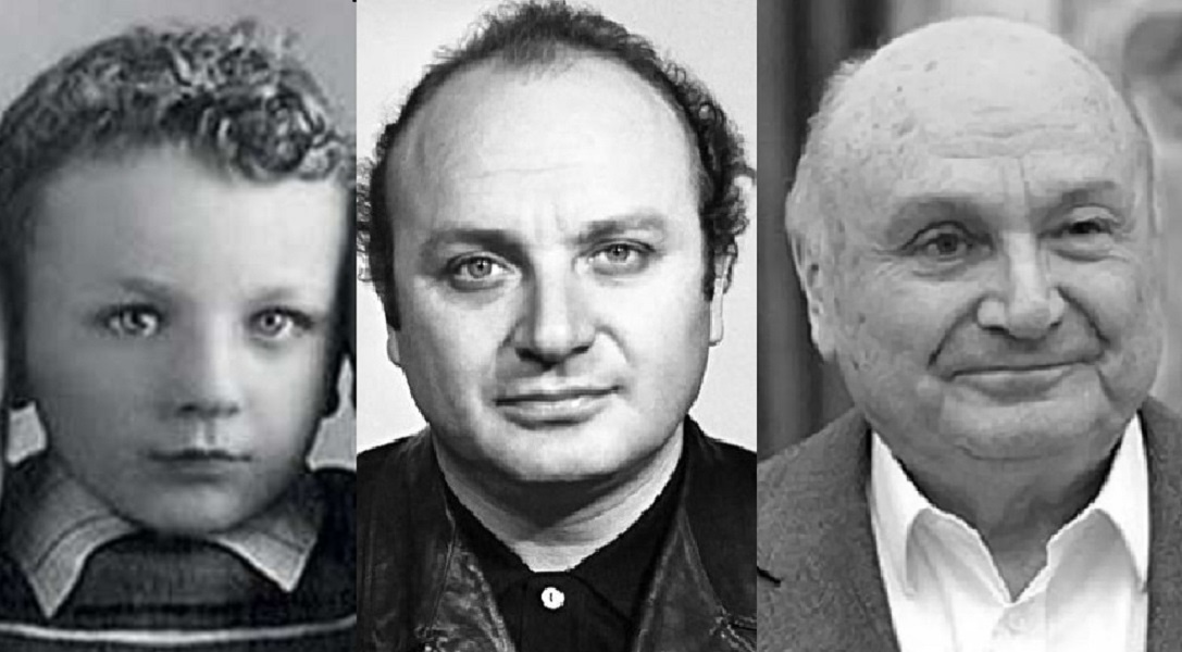 Михаил Жванецкий в 5, 35 и 85 лет. 