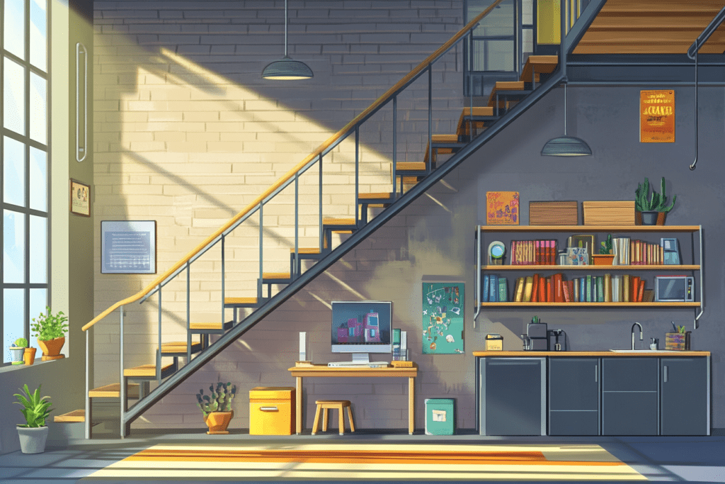    Лестницы на металлокаркасе с дубовыми ступенями: идеальное решение для современного интерьера от ZMK-Zenit в Уфе ZMK-ZENIT