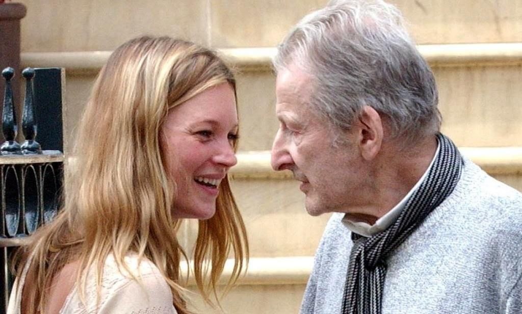 Кейт Мосс и Люсьен Фрейд