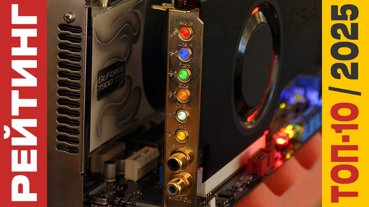 ТОП-10 Звуковых карт 2025 года: Рейтинг лучших моделей