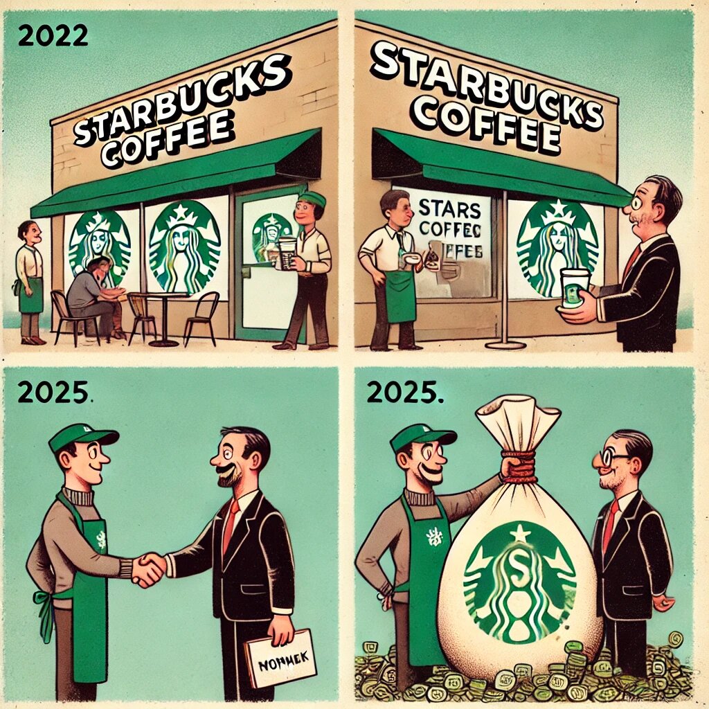 Как потерять 260 млн долларов за 3 года? Starbucks, вероятно, знает ответ.